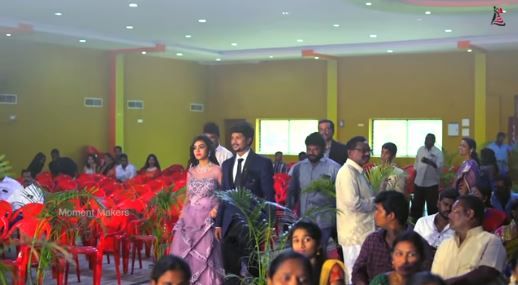 Resepsi pernikahan Pranay dan Amrutha