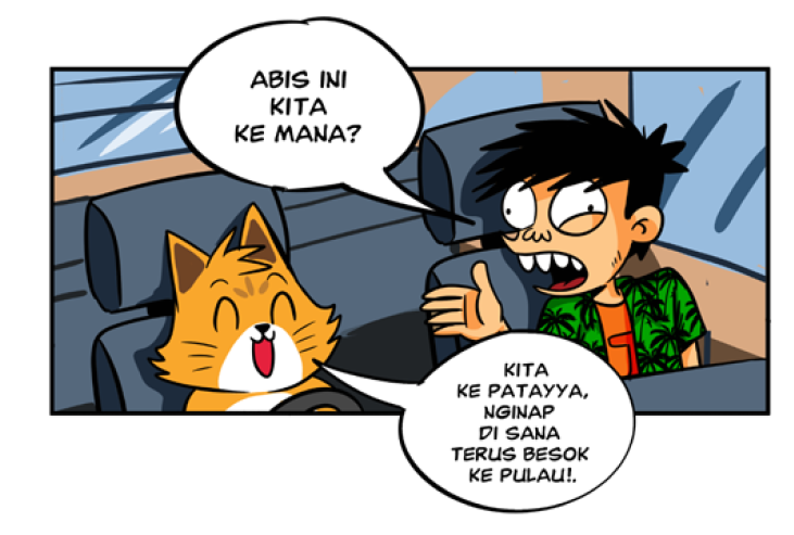 Kolaborasi Si Juki dan Meme