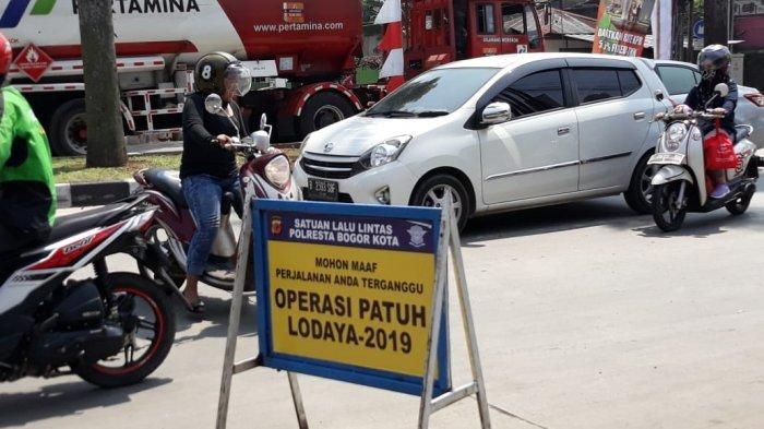 Operasi Patuh Jaya 2019 di Jalan KH Abdullah bin Nuh, Kota Bogor 