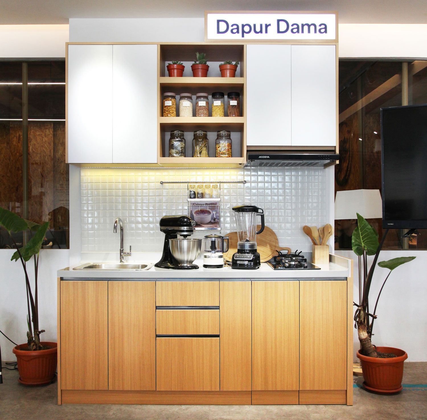 Dapur Dama, konsep dapur modular dari Dekoruma