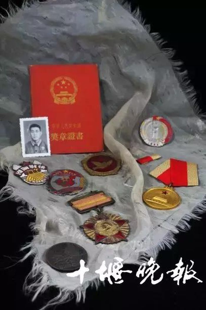 Beberapa medali milik Zhang Weikui.