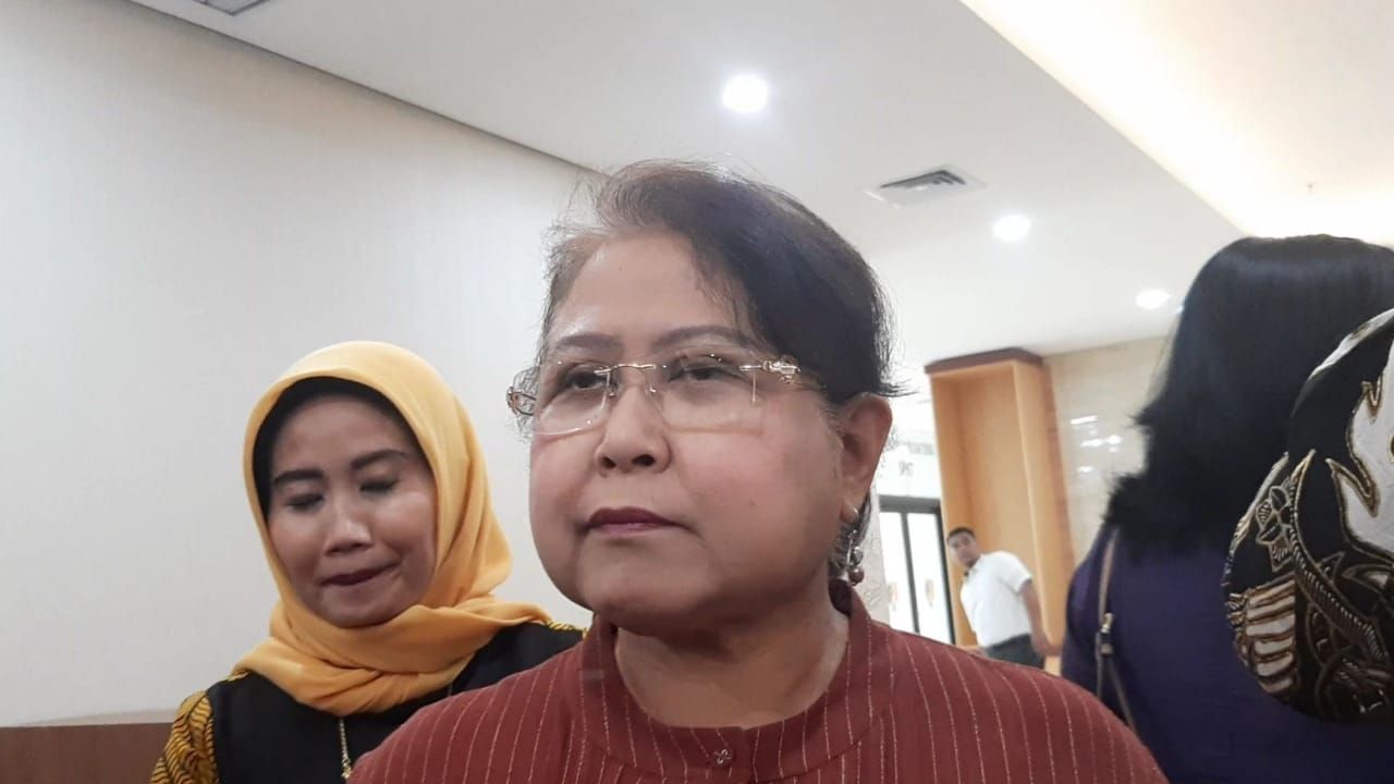 Elza Syarief di Bareskrim Mabes Polri, Jakarta Selatan, Selasa (3/9/2019).