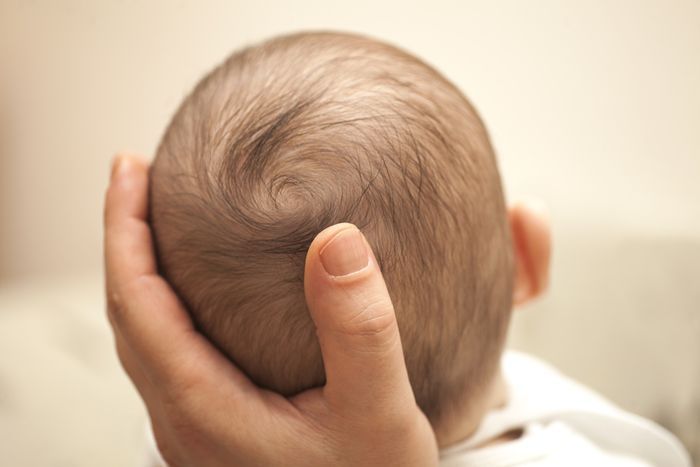 Ilustrasi kepala bayi