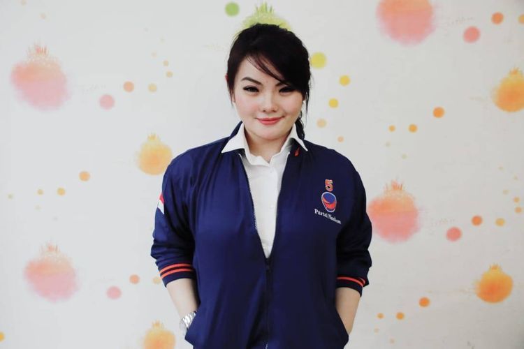 Hillary Brigitta Lasut, calon anggota DPR RI terpilih periode 2019-2024 Partai Nasdem.