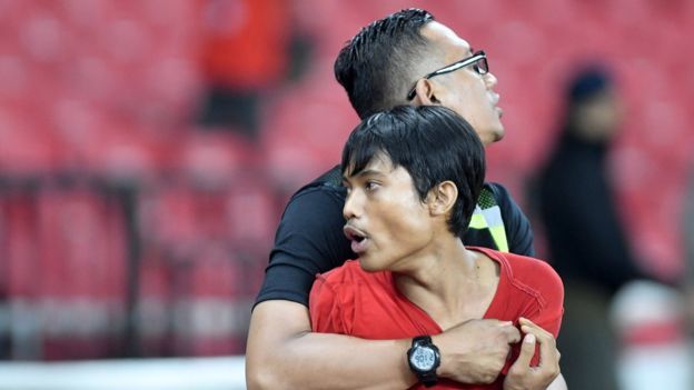Dalam laga kualifikasi Piala Dunia 2022 di GBK, Indonesia dikalahkan Malaysia 2-3.