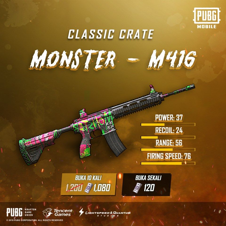 Classic Crate Monster - M416