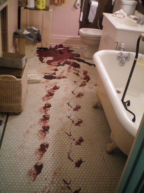 Ilustrasi mayat di kamar mandi