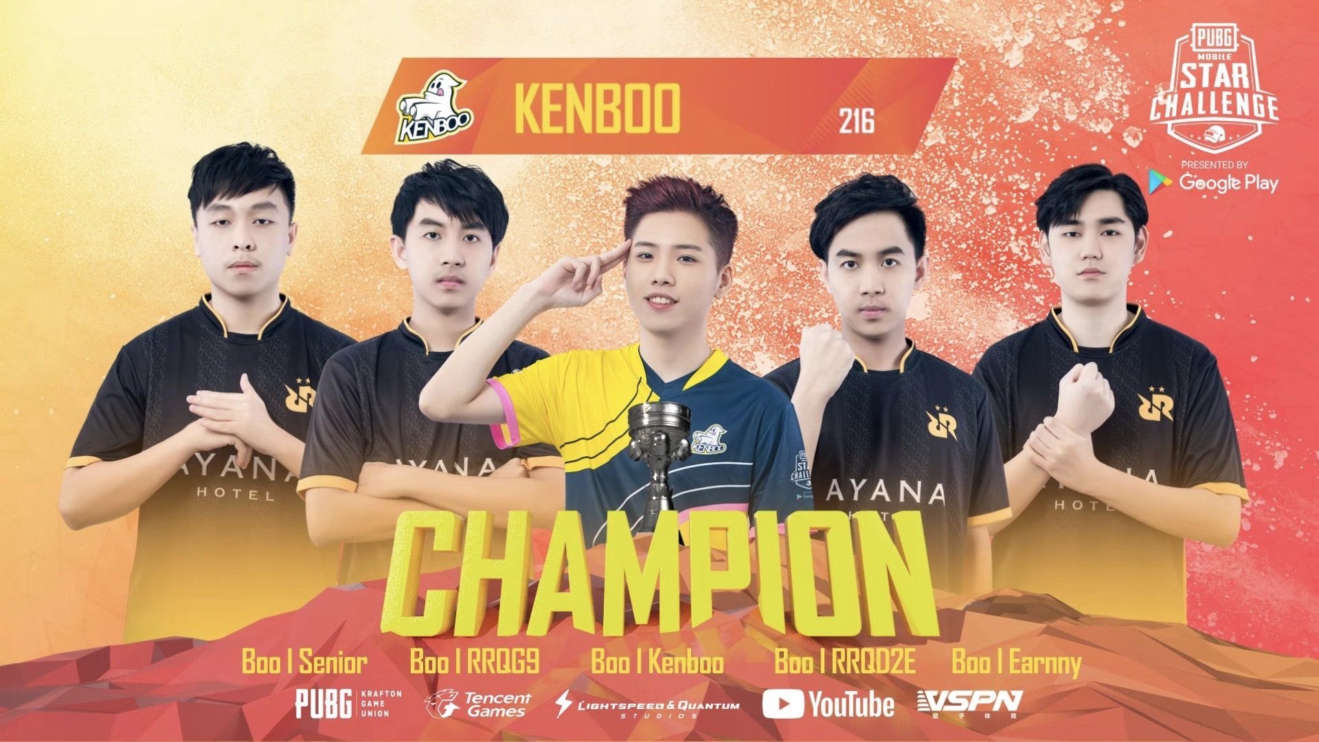 RRQ Athena Team “Kenboo” Juara 1 PMSC 2019