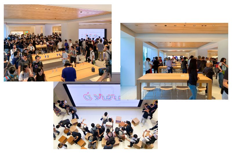 Desain interior Apple Marunouchi