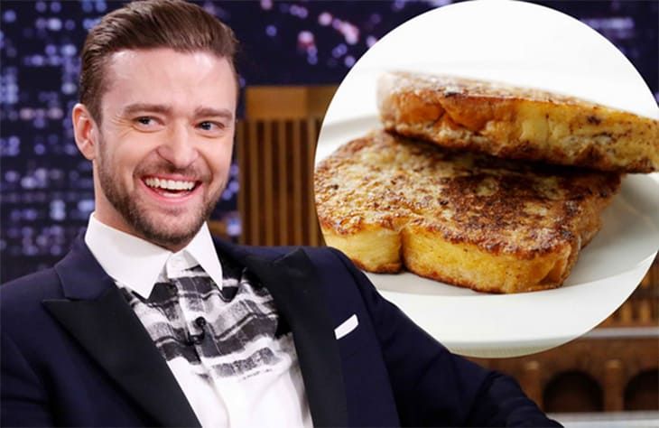 Ilustrasi roti panggang milik Justin Timberlake