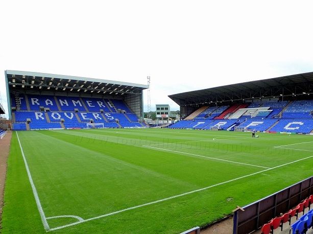 Stadion utama milik Tranmere Rovers F.C