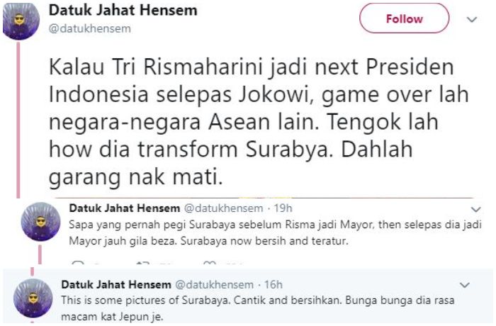 Viral Tri Rismaharini Mendadak Bikin Netizen Malaysia Ketakutan
