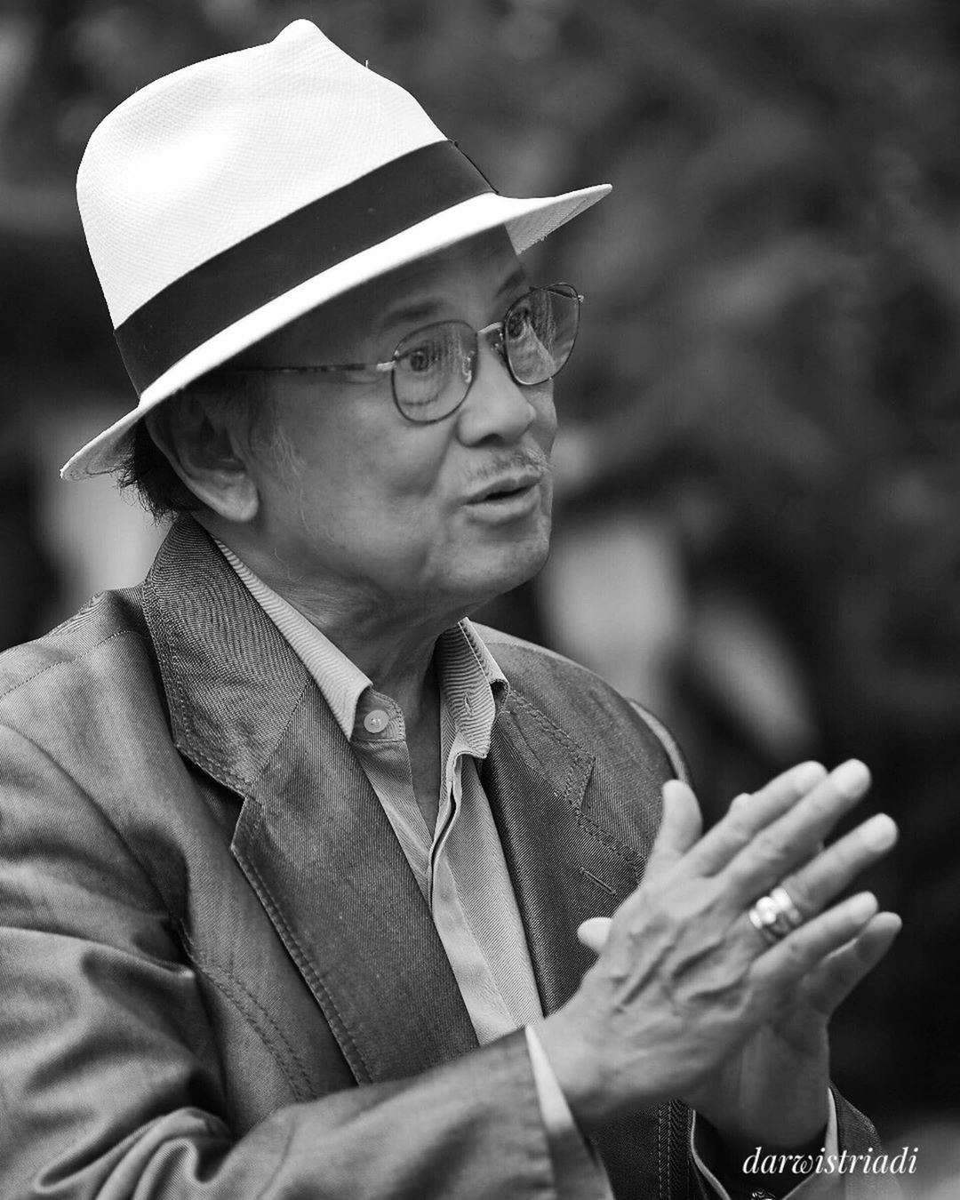 Mendiang BJ Habibie di mata lensa Darwis Triadi 