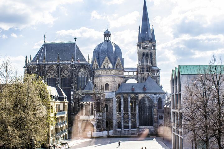 Pesona kota Aachen, Jerman