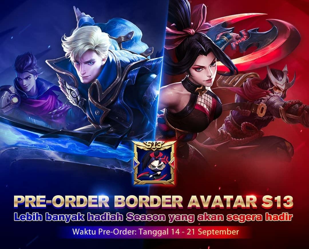 Preorder Border Avatar S13 Mobile Legends