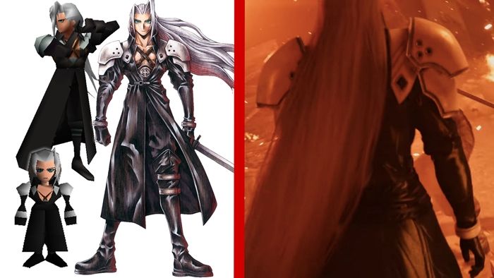 Sephiroth dulu dan sekarang