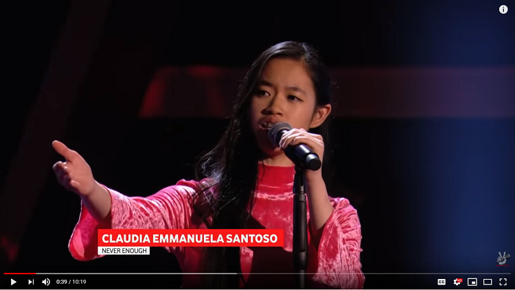 Claudia Emmanuela, gadis asal Cirebon, memukau juri The Voice Jerman