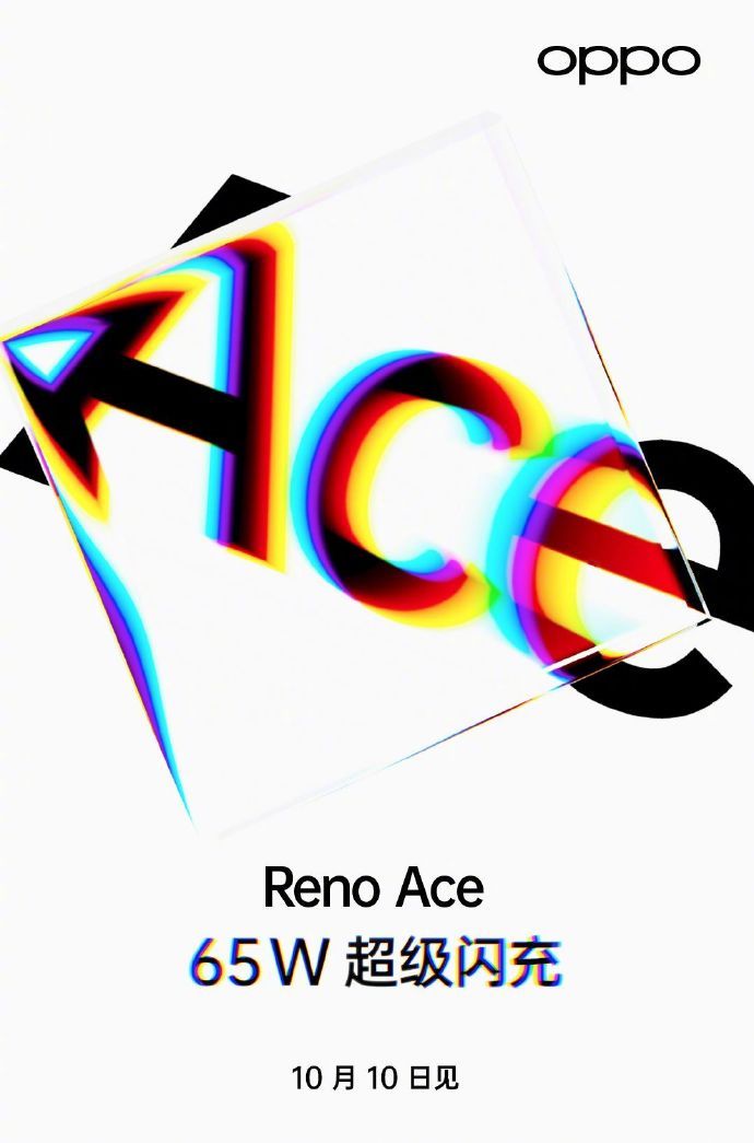 Poster promosi Oppo Reno Ace