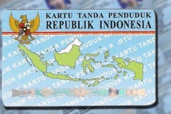 Kartu Tanda Penduduk Indonesia.