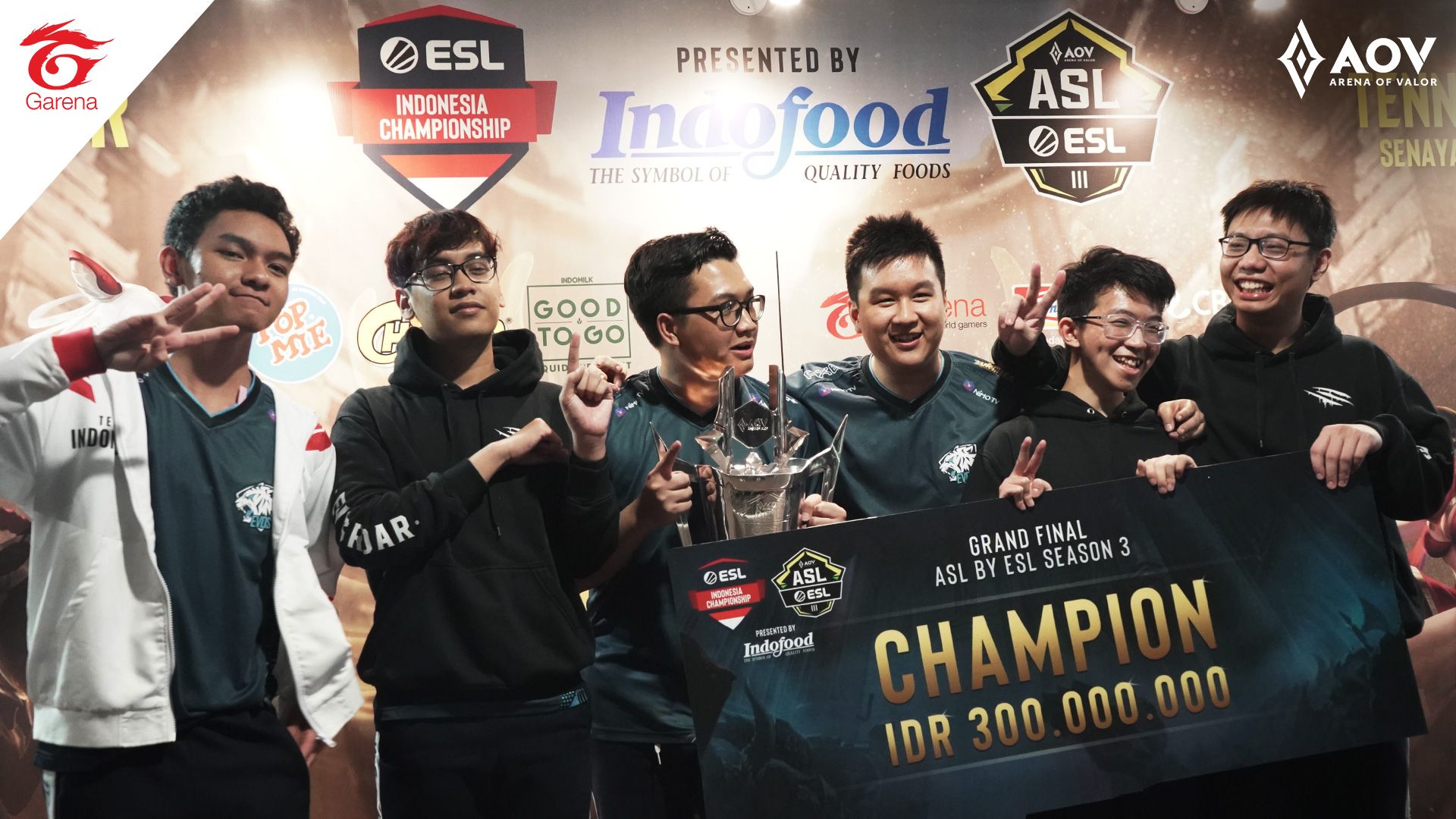 EVOS.AOV juara ASL Season 3