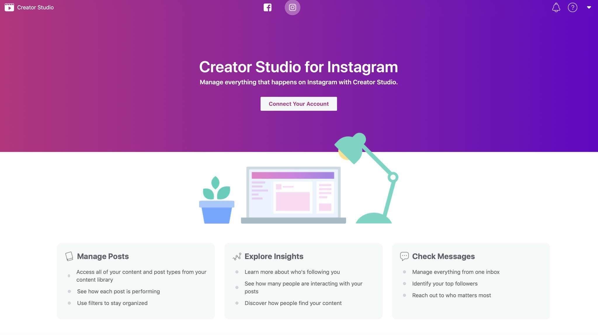 Creator Studio for Instagram