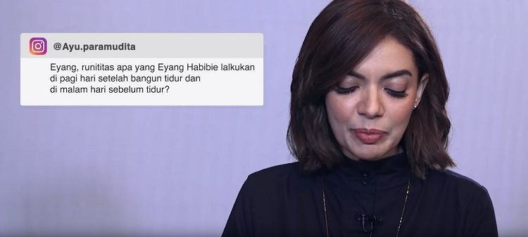 Pertanyaan yang diontarkan netizen terhadap Habibie.