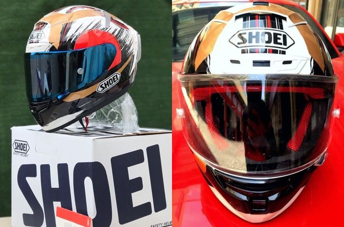 Penjualan Helm Arai Dan Shoei Palsu 