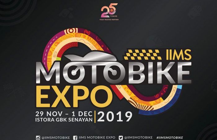 IIMS Motobike Expo 2019 diselenggarakan di Istora Senayan, Jakarta (29/11-1/12/2019). 