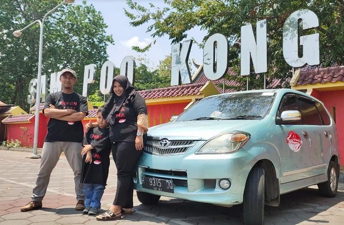 Klenteng San Poo Kong di  kawasan Bongsari salah satu landmark Semarang yang jadi sasaran peserta Sebangsa Fun Trip.