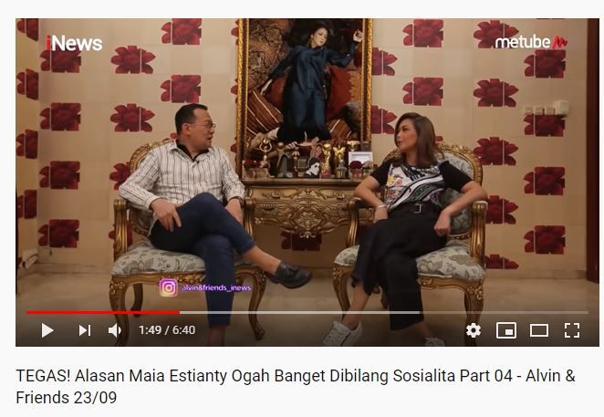 Maia Estianty paling tak suka disebut sosialita