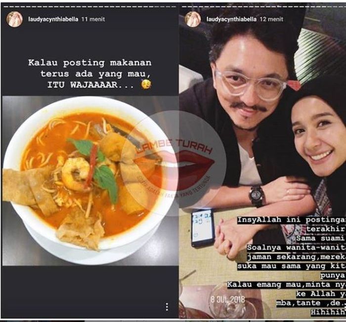 Laudya Cynthia Bella dan Engku Emran