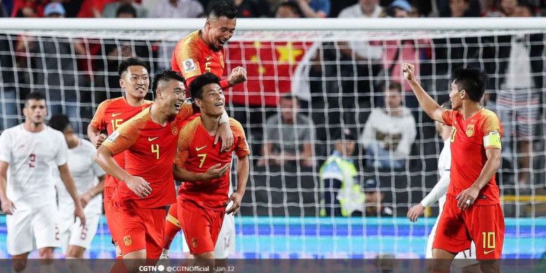 Timnas China menghadapi Korea Selatan pada pertandingan terakhir di Grup C Piala Asia 2019.