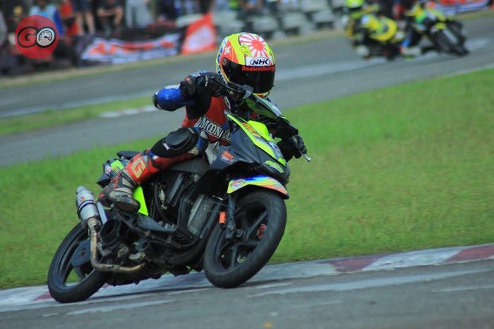 Tampil Perdana Honda Beat Sabet Podium 1 kelas Matic Tune Up 150
