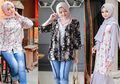 Tampilan Lebih Feminin dengan 7 Fashion Floral Selebgram Hijab Ini!