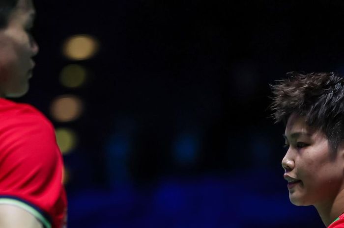 Ganda campuran China, Wang Yi Lyu/Huang Dong Ping di Korea Masters 2022.