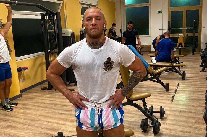 Tampilan terbaru petarung UFC asal Irlandia, Conor McGregor dalam unggahan Instagram pribadinya.