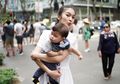 Sandra Dewi Sangat Bahagia Atas Sikap Si Kecil Rafa Saat Travelling