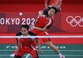 Olimpiade Tokyo 2020 - Refleks Dewa Hendra Setiawan Bikin Wakil Jepang Mati Kutu