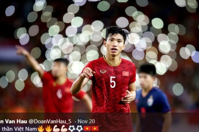 Bek timnas U-22 Vietnam di SEA Games 2019, Doan Van Hau.