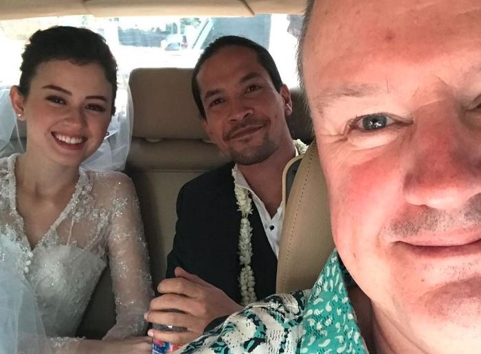 Kimberly Ryder dan Edward Akbar akhirnya resmi menikah, Minggu (26/8/2018).