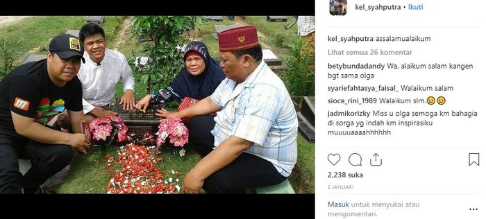 Orang tua Billy Syahputra dan Olga Syahputra