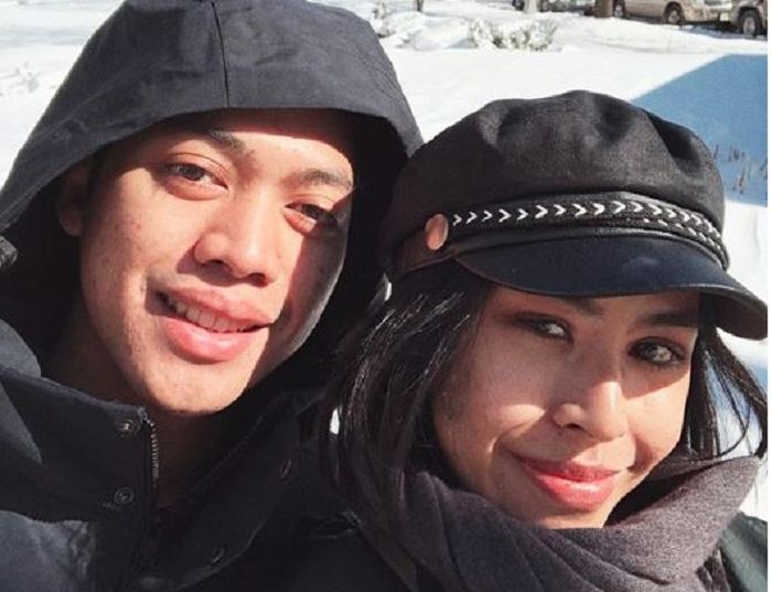 Rasyid Rajasa dan mendiang Istrinya, Adara Taista 