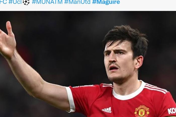 Pemain manchester United, Harry Maguire.