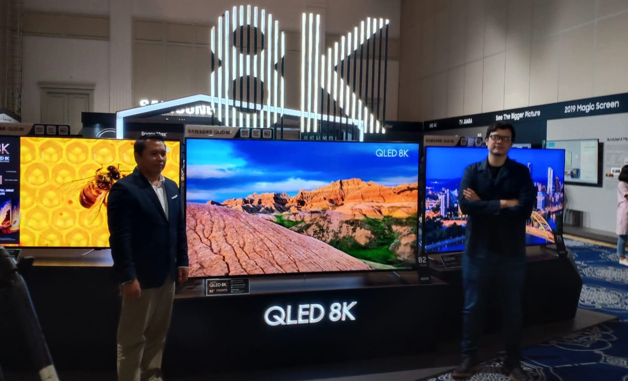 Peluncuran Samsung QLED 8K TV bersama Timo Tjahjanto