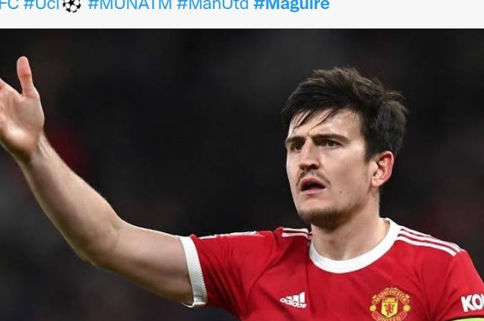 Pemain manchester United, Harry Maguire.