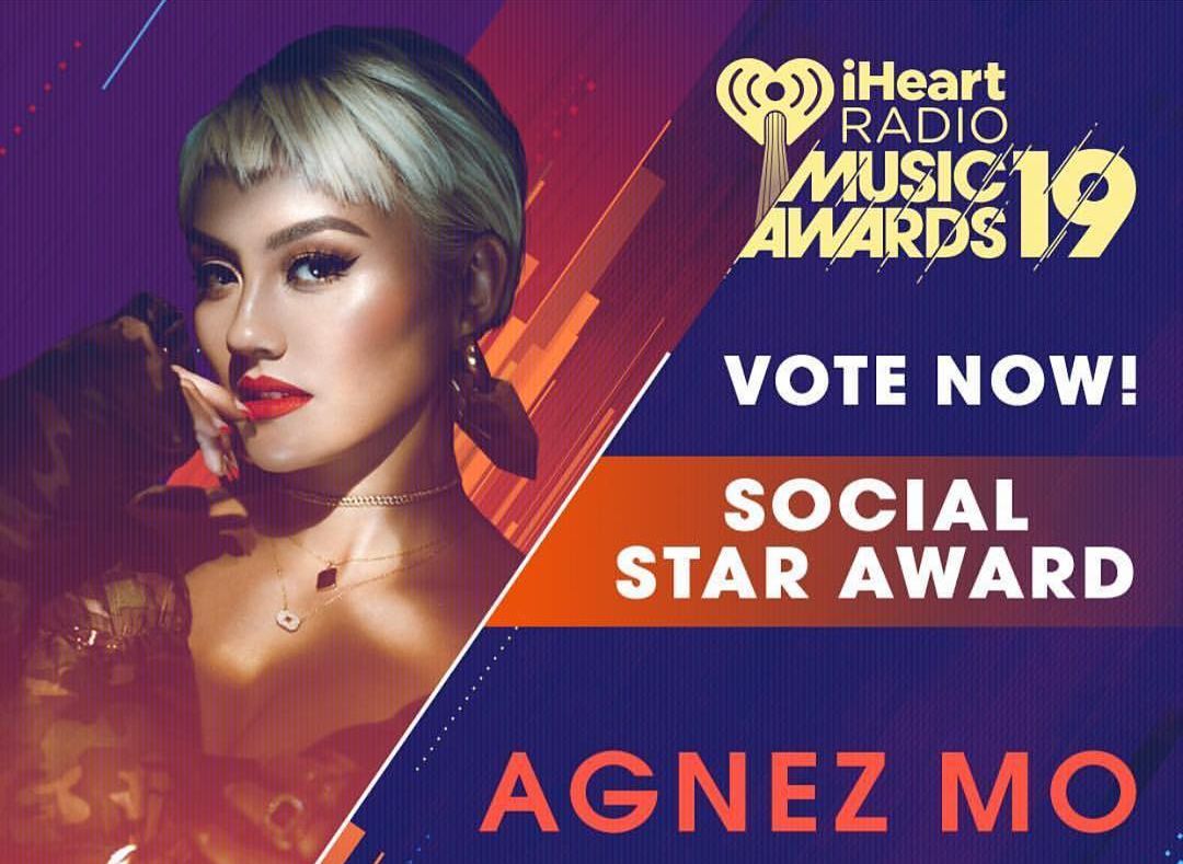 Agnez Mo menjadi nominasi di iHeartRadio Music Awards 2019