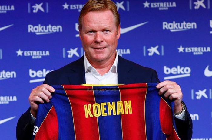 Pelatih anyar Barcelona, Ronald Koeman.