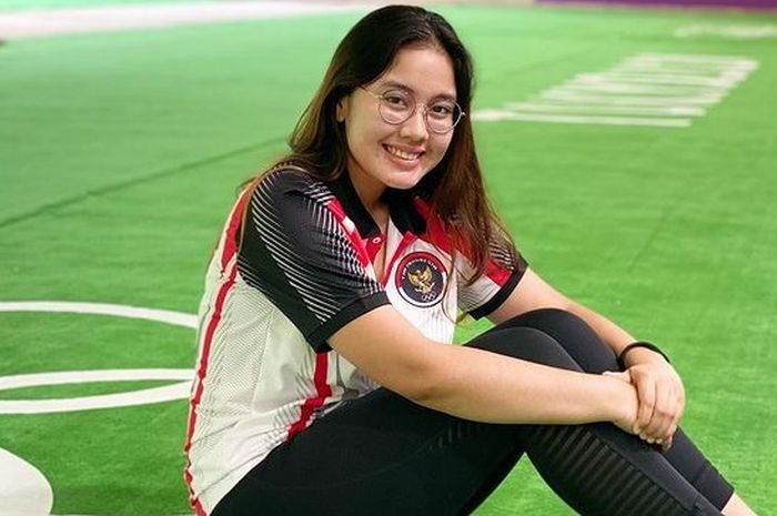 Vidya Rafika, Atlet menembak putri Indonesia di Olimpiae Tokyo 2020.