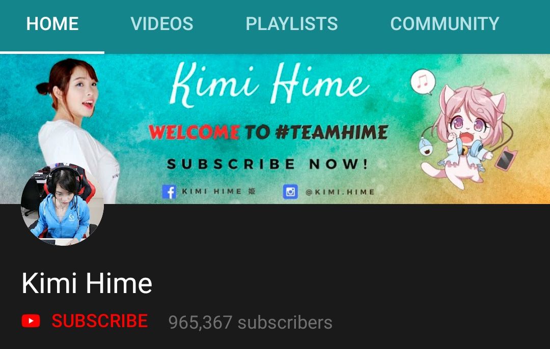 YouTube Kimi Hime