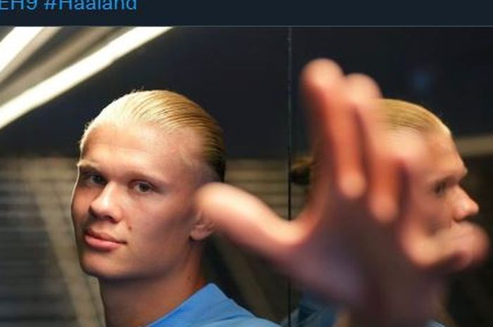 Penyerang anyar Manchester City, Erling Haaland